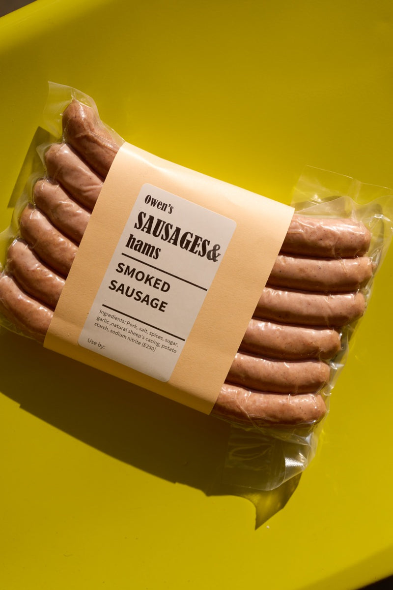 Smoked sausage x 6 (fresh)